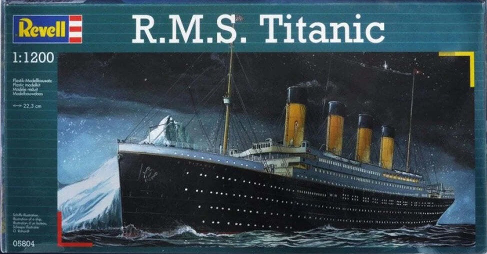 Revell 05804 - R.M.S. Titanic - 1:1200 Scale